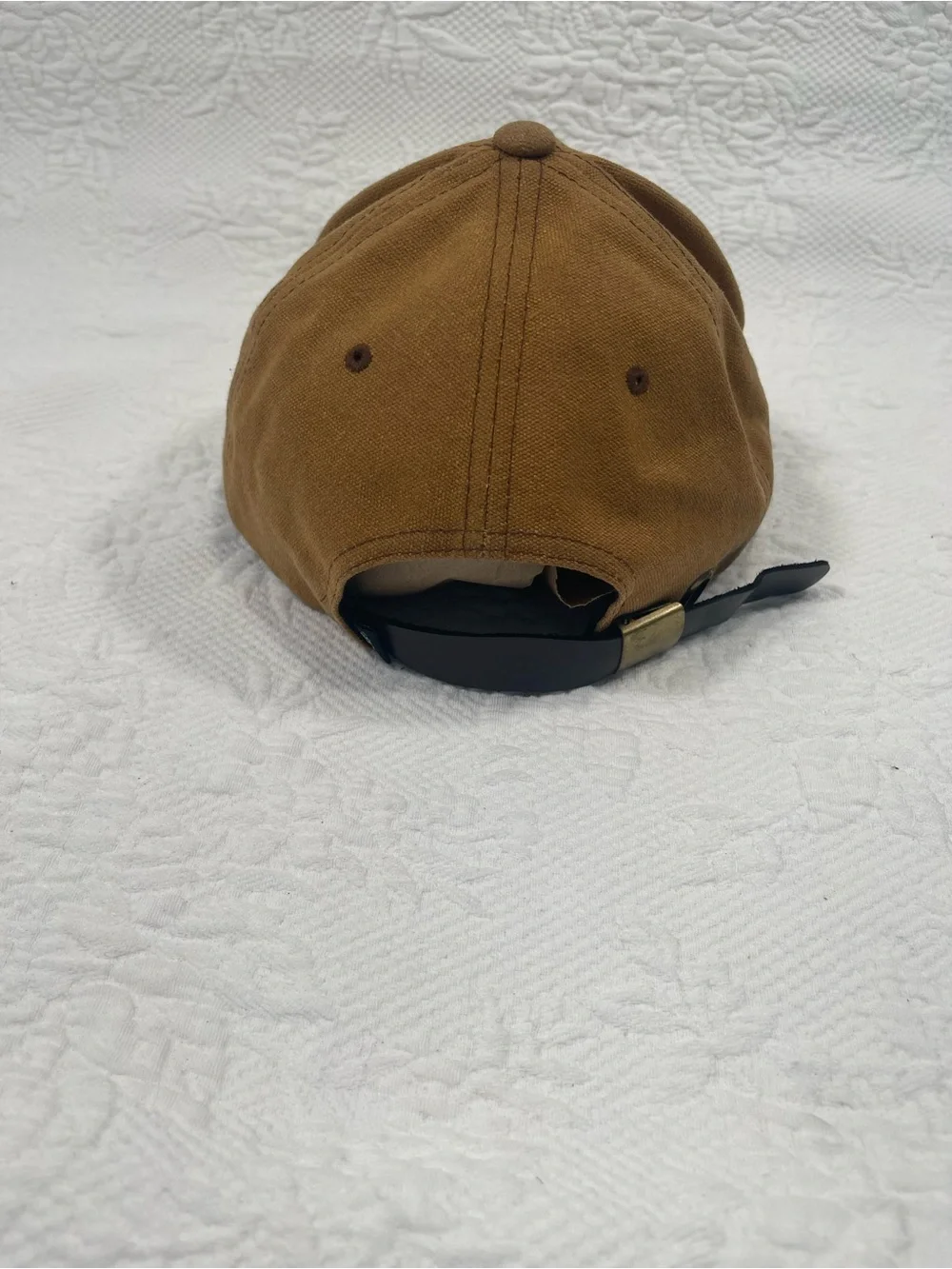 Vans Brown Canvas Logo Cap